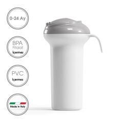 OKBaby Bebek Banyo Seti Splash Bebek Duşu A. Gri & Doğal Banyo Süngeri No:10 Küçük