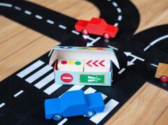 Waytoplay - Roadblocks Set Traffic Signs