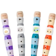 Classic World Ahşap Flüt - Mavi