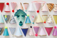 Meri Meri - Safari Party Hats - Safari Parti Şapkaları - 8'Li