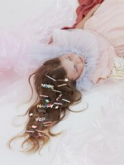 Meri Meri - Enamel Week Day Hair Slides - Haftanın Günleri Tokaları