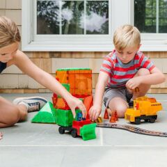 MAGNA-TILES® - İnşaat XL - 50 Parça