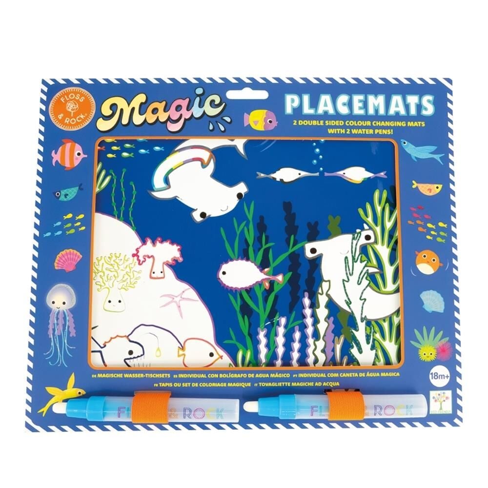 Renk Değiştiren Sulu Boyalı Oyun Mat / Ocean