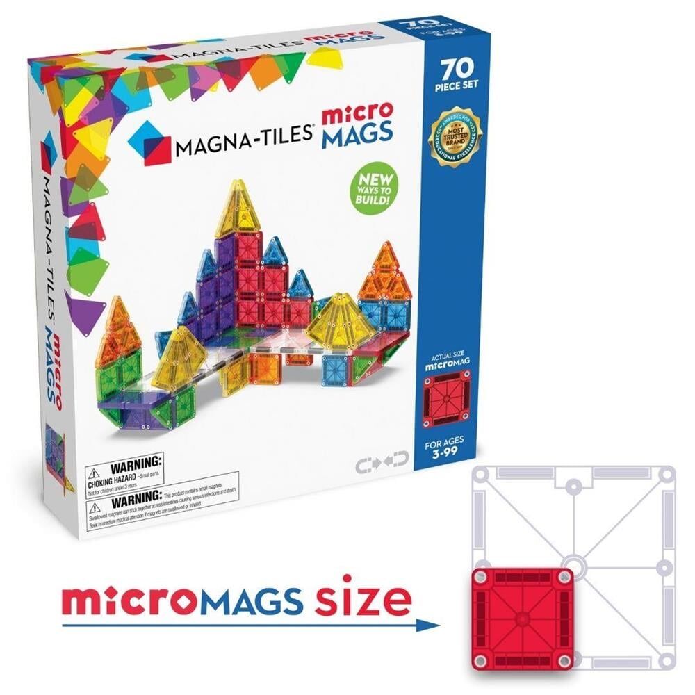 MAGNA-TILES® - Micromags - 70 Parça