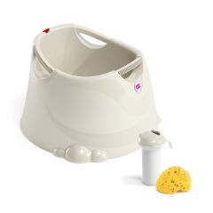 OKBaby Opla Bebek Banyo Seti 3 Parça Kırık Beyaz