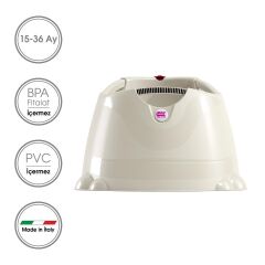 OKBaby Bebek Banyo Seti Opla Küvet & Splash Bebek Duşu Kırık Beyaz