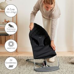 BabyBjörn 2'li Set Bliss Ana Kucağı & Kanguru Mini Woven Black