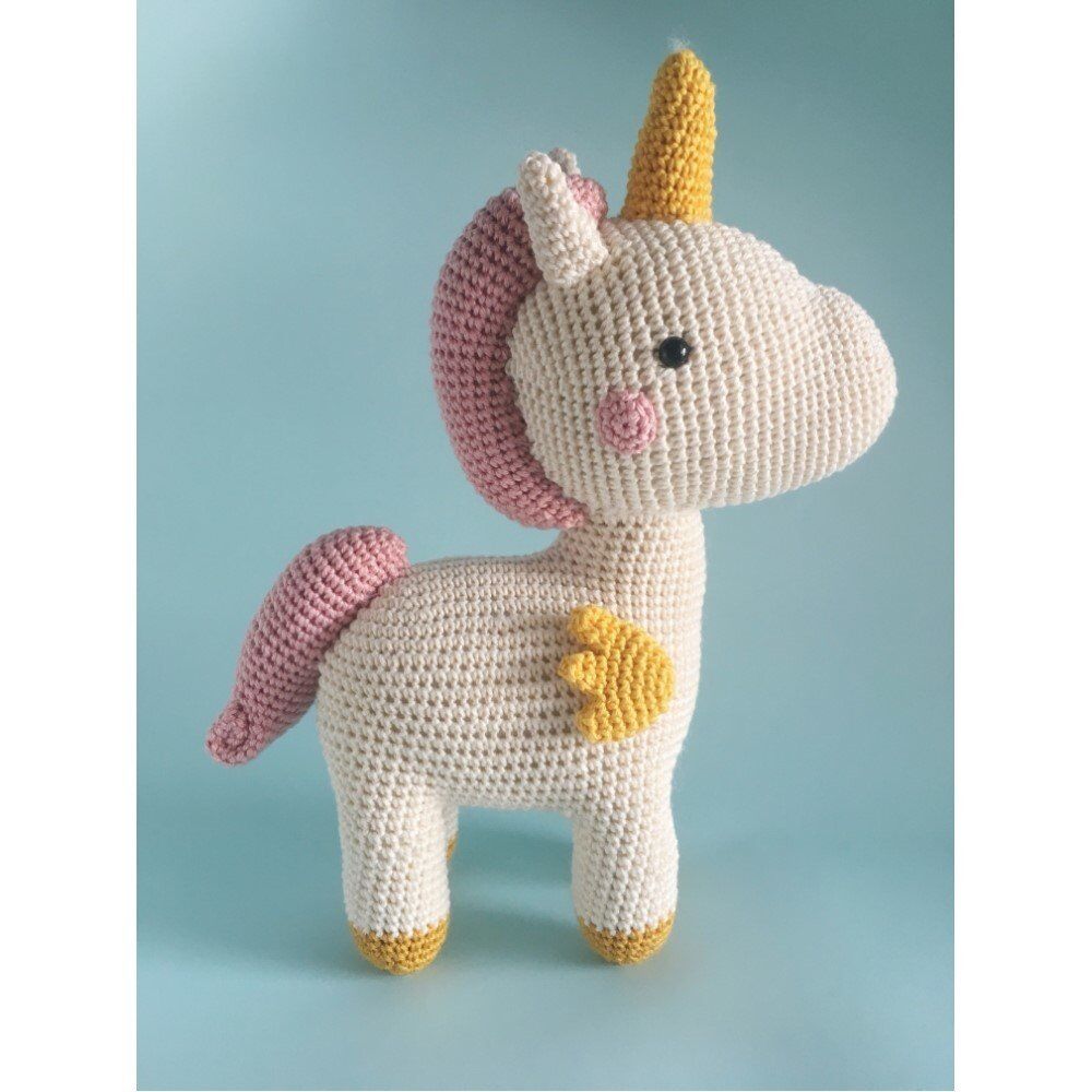 Örgü Bebek, Unicorn Linda (Pembe)