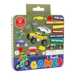 Floss & Rock Mıknatıslı Kutu Oyunları / Cars