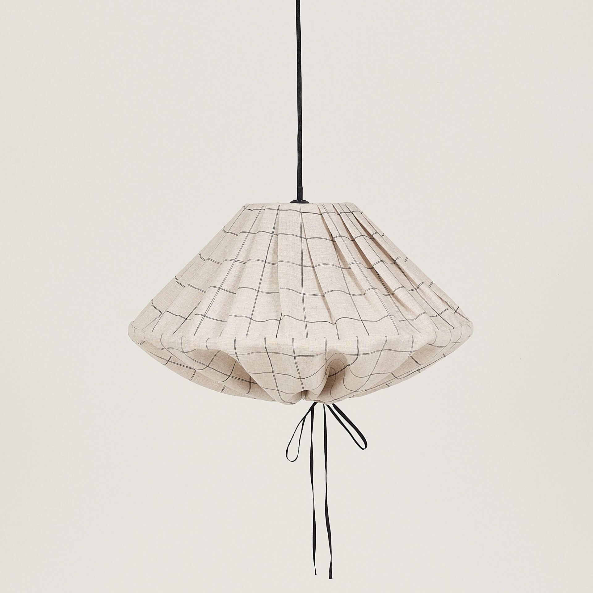 Nobodioz Yumi Aydınlatma Şapkası, 50cm çap, Charcoal Grid