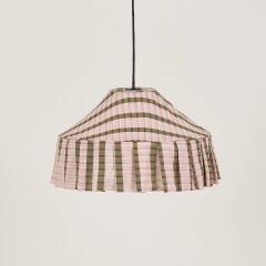 Nobodioz Nicole Aydınlatma Şapkası, 50cm çap, Kaki Pink Mosaic