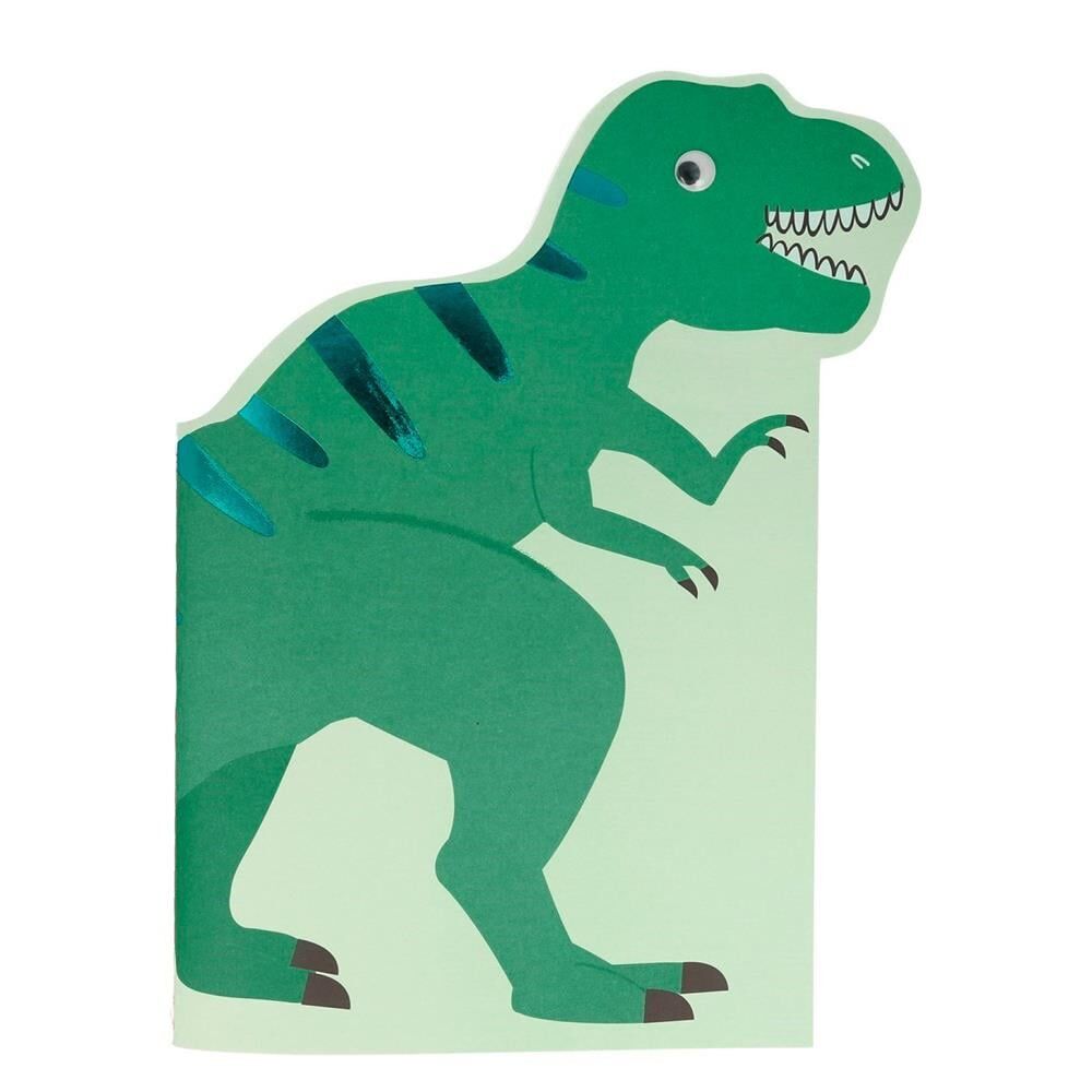 Meri Meri - Dinosaur Sticker & Sketchbook - Dinozor Çıkartma Ve Eskiz Defteri