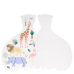 Meri Meri - Cheetah Sticker & Sketchbook - Çita Çıkartma Ve Eskiz Defteri