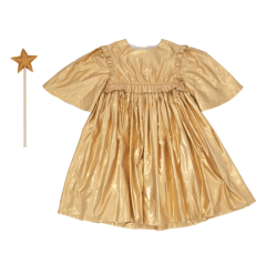 Meri Meri - Gold Angel Dress Age 5-6 - Altın Melek Elbise 5-6 Yaş