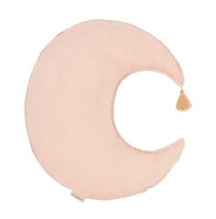Nobodinoz Fransız Keten Yastık, Moon Powder Pink