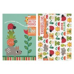 Ooly Doodle Pad 2'li Resim Defteri - Sunshine Garden