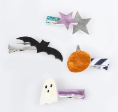 Meri Meri - Halloween Icons Hair Clips - Cadılar Bayramı Tokalar (8'Li)