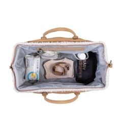 Mommy Bag, Anne Bebek Bakım Çantası Süet