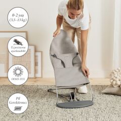 BabyBjörn Bliss Ana Kucağı 3D Jersey Sand Grey