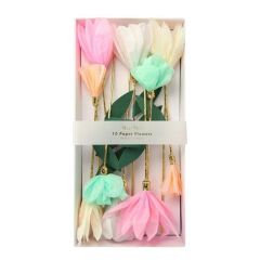 Meri Meri - Flower Garden Decorative Sticks - Çiçek Bahçesi Dekoratif Çubuklar