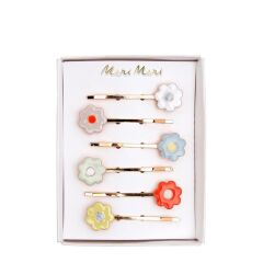 Meri Meri - Daisy Enamel Hair Slides - Papatyalı Tokalar