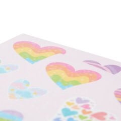 Ooly Stickiville Çıkartmalar - Rainbow Hearts