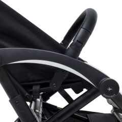 Bumprider Connect³ İkiz Bebek Arabası Black - Olive & Yan Bakım Çantası Hediyeli