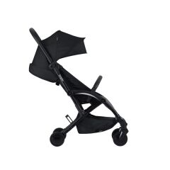 BabyBjörn Bliss Ana Kucağı Petal Woven Anthracite & Bumprider Connect³ Bebek Arabası Black-Grey Melange- Yan Düzenleyici Çanta
