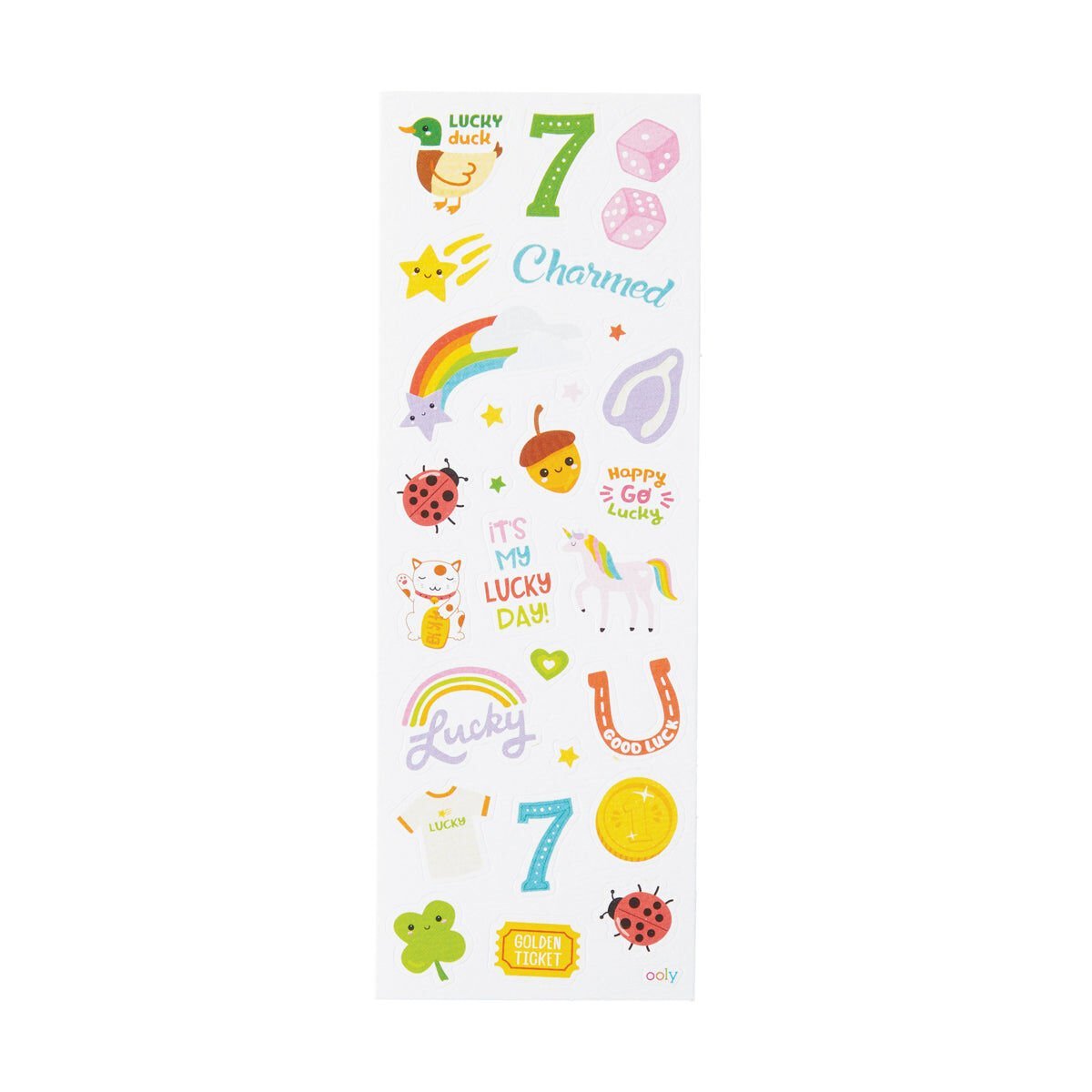 Ooly Stickiville Çıkartmalar - Lucky Day