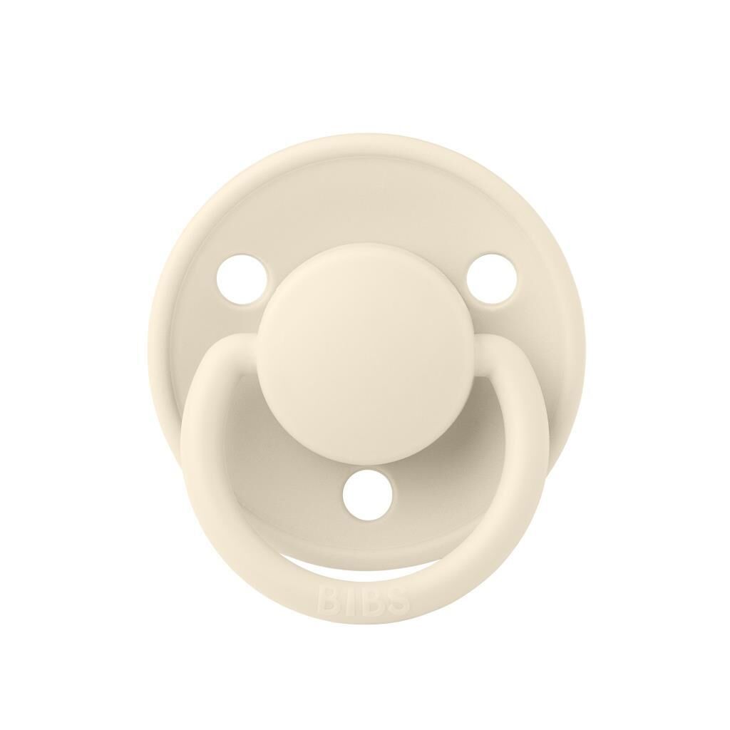 Bibs Deluxe Silikon Emzik - Ivory (0-36 Ay)