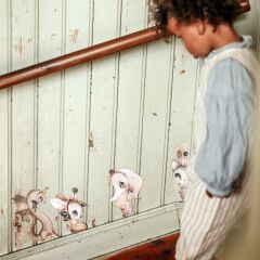 Mrs. Mighetto Miss Stella Duvar Sticker