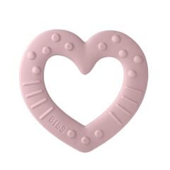 Bibs Diş Kaşıyıcı, Baby Bitie Heart Pink Plum