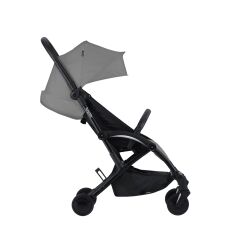 BabyBjörn Bliss Ana Kucağı Petal Woven Grey & Bumprider Connect³ Bebek Arabası Black-Grey & Yan Düzenleyici Çanta