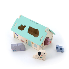 Vilac - Ahşap Evcil Hayvanlar Evi Eşleştirme