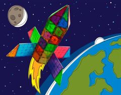 MAGNA-TILES® - Clear Color 100 Parça